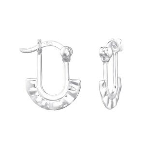 Sterling Silver Hoop Earrings | Elegant Classic